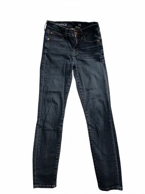 J.Crew Toothpick Skinny Jeans | Size 26 | Dark Wash Ankle Crop Slim Fit Denim